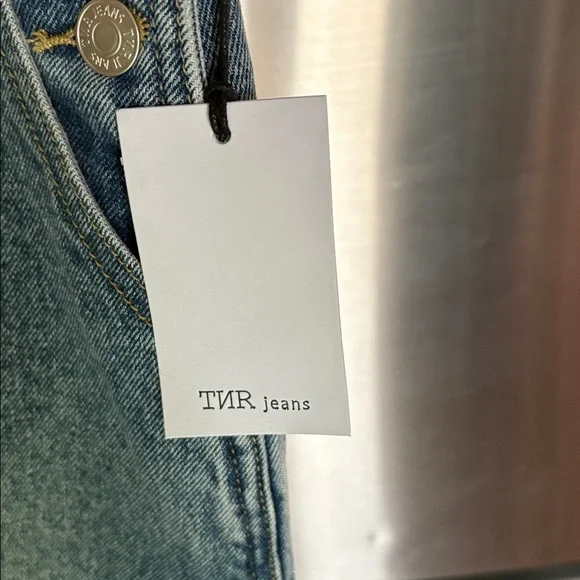 TNR Jeans Blue Denim Overall Dress NWTs!! - Picture 3 of 9